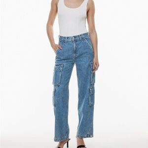 Denim forum 90’s Millie hi-rise cargo